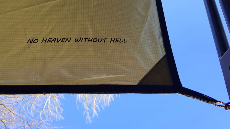 Thermo-tarp 4x4 - No Heaven without Hell